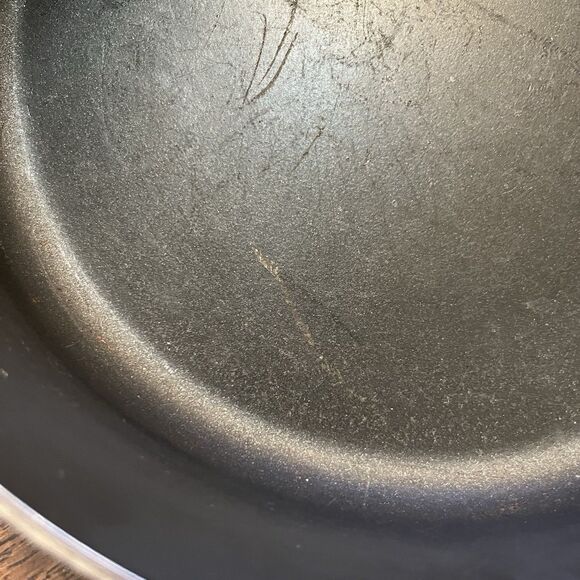 All-Clad Stainless Steel Fry Sauté Pan  Skillet 8" Wide Non Stick READ - Picture 3 of 11